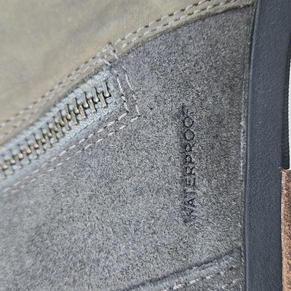 Sorel Emelie Zip Bootsie Waterproof Gray Boots - Picture 8 of 10